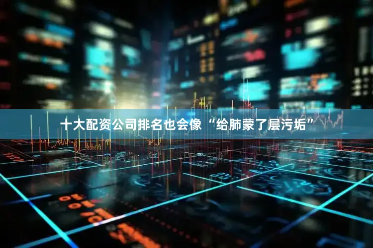 十大配资公司排名也会像 “给肺蒙了层污垢”