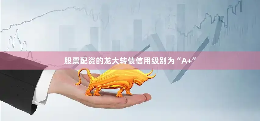 股票配资的龙大转债信用级别为“A+”