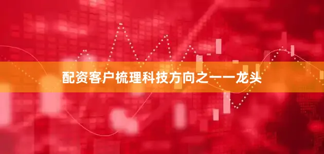 配资客户梳理科技方向之一一龙头
